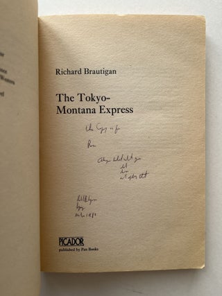 The Tokyo-Montana Express (association copy)