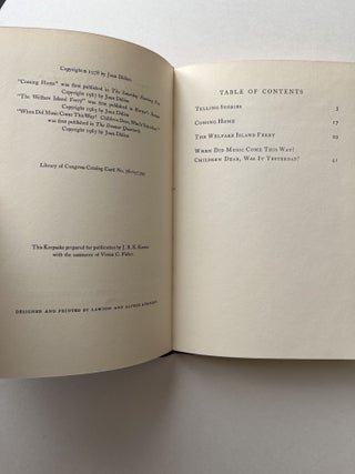 Telling Stories (association copy)