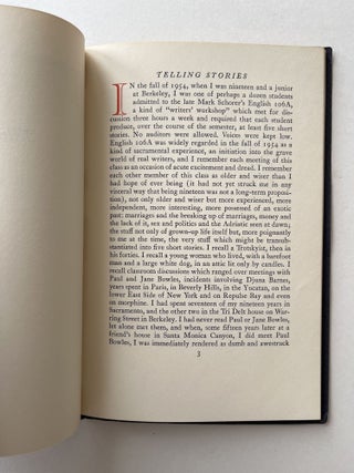 Telling Stories (association copy)