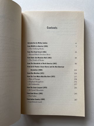 The Peter Matthiessen Reader (signed)