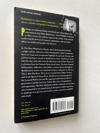 The Peter Matthiessen Reader (signed)