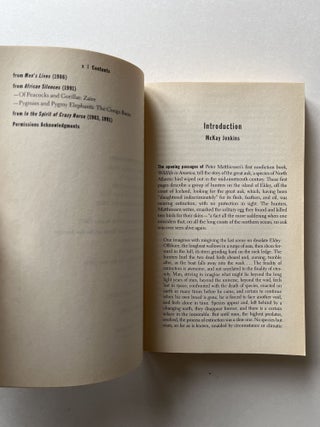 The Peter Matthiessen Reader (signed)