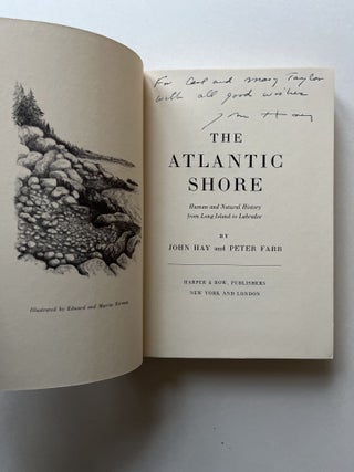 The Atlantic Shore: Human and Natural History from Long Island to Labrador (signed)