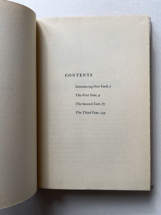 The Natural History of a Yard (signed)