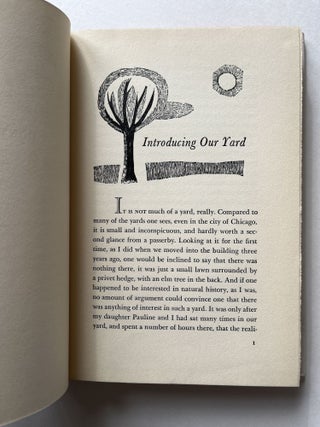 The Natural History of a Yard (signed)