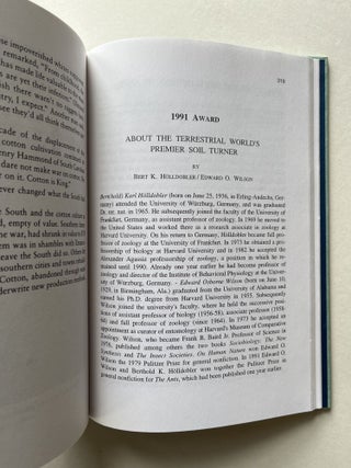 The Pulitzer Prize Archives: Volume 9: General Nonfiction Awards 1962-1993 (E.O. Wilson's copy)