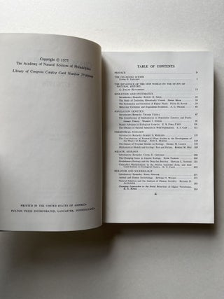 The Changing Scenes in the Natural Sciences: 1776-1976 (E.O. Wilson's copy)