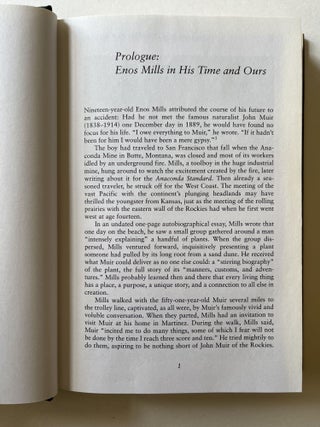 Enos Mills: Citizen of Nature (inscribed)