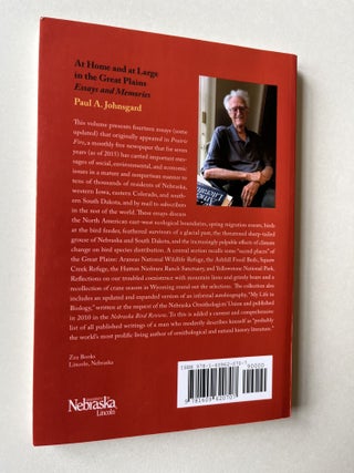 At Home and at Large in the Great Plains: Essays and Memories (inscribed to his son)
