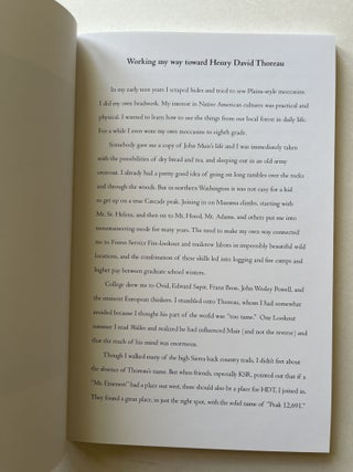 Naming Mt. Thoreau (signed by all contributors)