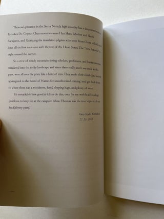 Naming Mt. Thoreau (signed by all contributors)