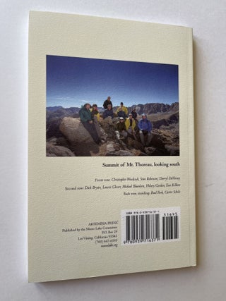 Naming Mt. Thoreau (signed by all contributors)