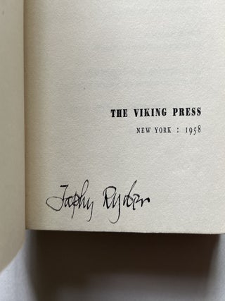 The Dharma Bums (signed by Snyder and Ginsberg)