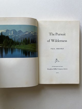 The Pursuit of Wilderness (signed)