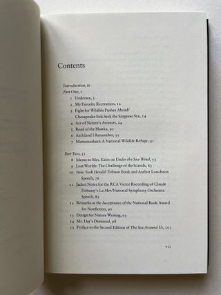 Lost Woods: The Discovered Writing of Rachel Carson (inscribed by Linda Lear)