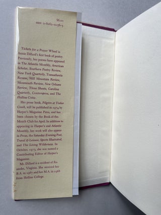 Tickets for a Prayer Wheel (association copy)