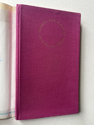 Tickets for a Prayer Wheel (association copy)