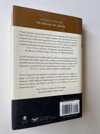 The Reluctant Mr. Darwin: An Intimate Portrait of Charles Darwin and the Making of His Theory of Evolution (inscribed to Jim Harrison)