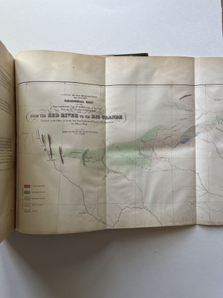 Reports of Explorations and Surveys, to Ascertain the Most Practicable and Economical Route for a Railroad from the Mississippi River to the Pacific Ocean Made under the Direction of the Secretary of War, in 1853-4. Volume II (John Wesley Powell's copy)