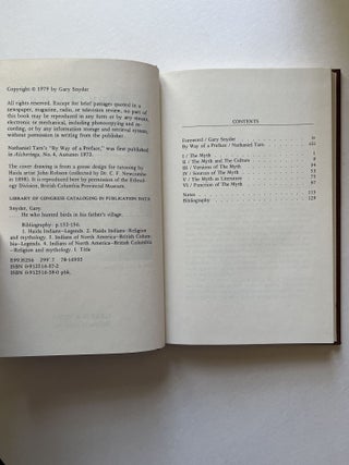He Who Hunted Birds in His Father's Village: The Dimensions of a Haida Myth (limited edition)