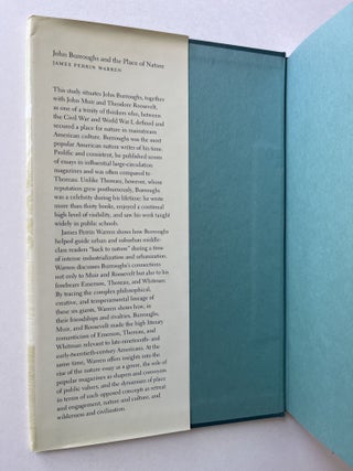 John Burroughs and the Place of Nature (signed)