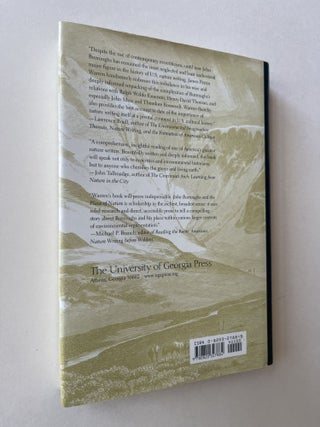 John Burroughs and the Place of Nature (signed)