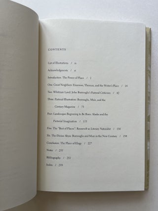 John Burroughs and the Place of Nature (signed)