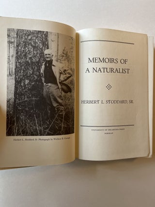 Memoirs of a Naturalist (inscribed)