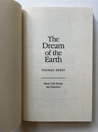 The Dream of the Earth (signed)