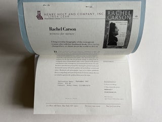 Rachel Carson: Witness for Nature (uncorrected proof)