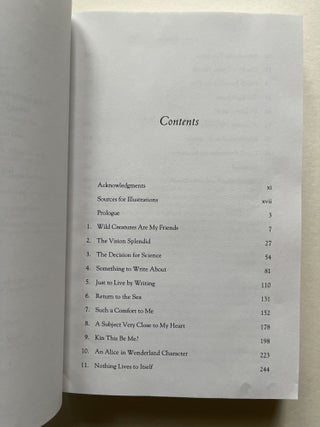 Rachel Carson: Witness for Nature (uncorrected proof)