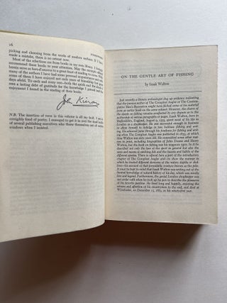 John Kieran's Treasury of Great Nature Writing (signed with inclusions)