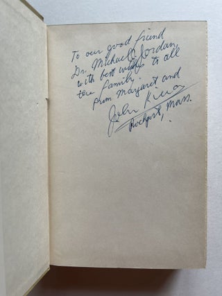 John Kieran's Treasury of Great Nature Writing (signed with inclusions)