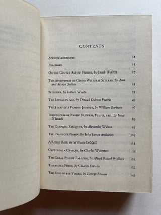 John Kieran's Treasury of Great Nature Writing (signed with inclusions)