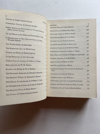 John Kieran's Treasury of Great Nature Writing (signed with inclusions)