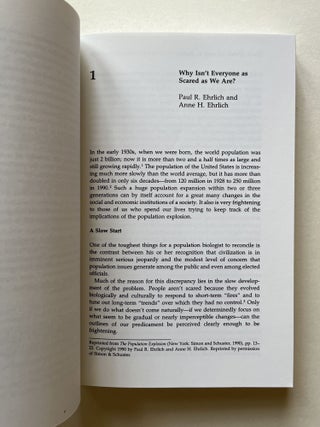 Valuing the Earth: Economic, Ecology, Ethics (signed)