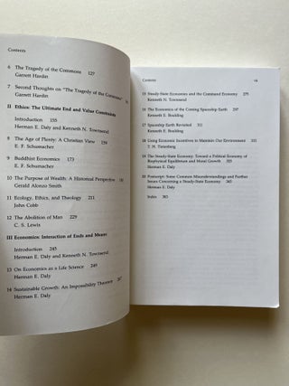 Valuing the Earth: Economic, Ecology, Ethics (signed)