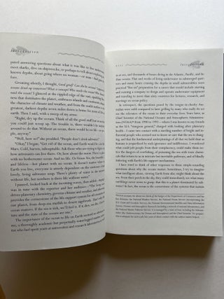 Sea Change: A Message of the Oceans (association copy)