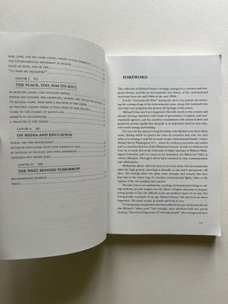 Chronicling the West: Thirty Years of Environmental Writing (signed)