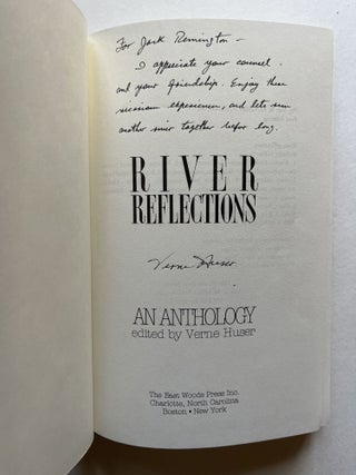 River Reflections: An Anthology (inscribed)