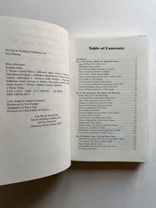 River Reflections: An Anthology (inscribed)