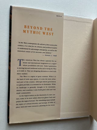 Beyond the Mythic West (inscribed by Patricia Limerick)