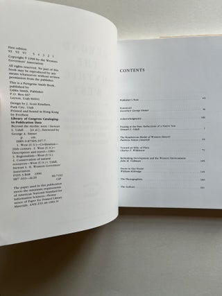Beyond the Mythic West (inscribed by Patricia Limerick)