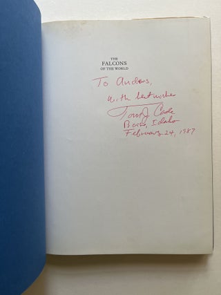 Falcons of the World (inscribed)