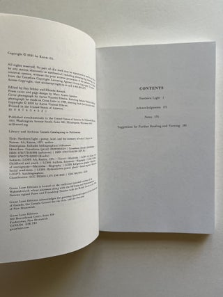 Northern Light: Power, Land, and Memory of Water (inscribed)