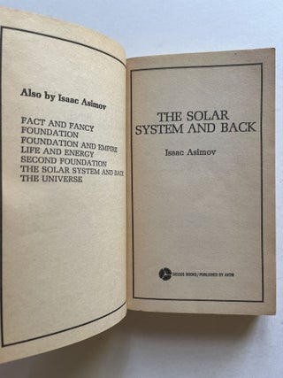 The Solar System and Back: Exploratory flights into the fascinating nature of our solar system (signed)