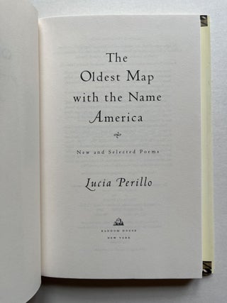 The Oldest Map with the Name America (Joan Didion's copy with ALS)