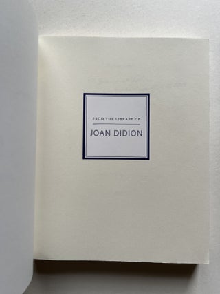 Modest Gifts (inscribed to Joan Didion and John Gregory Dunne)