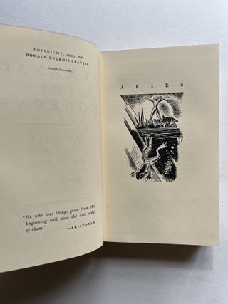 An Almanac for Moderns (signed)