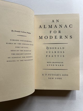 An Almanac for Moderns (signed)